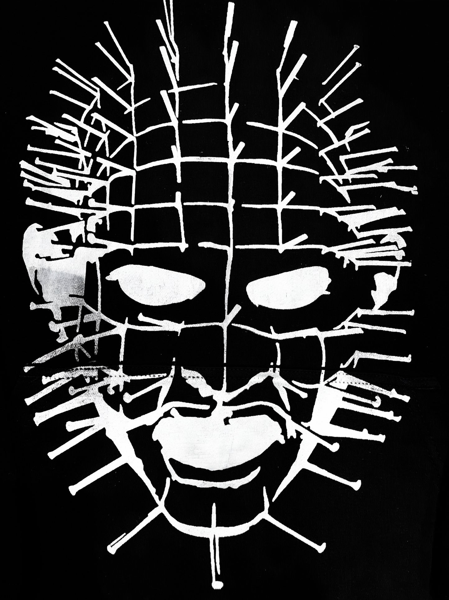 Black Pin Head Hoodie