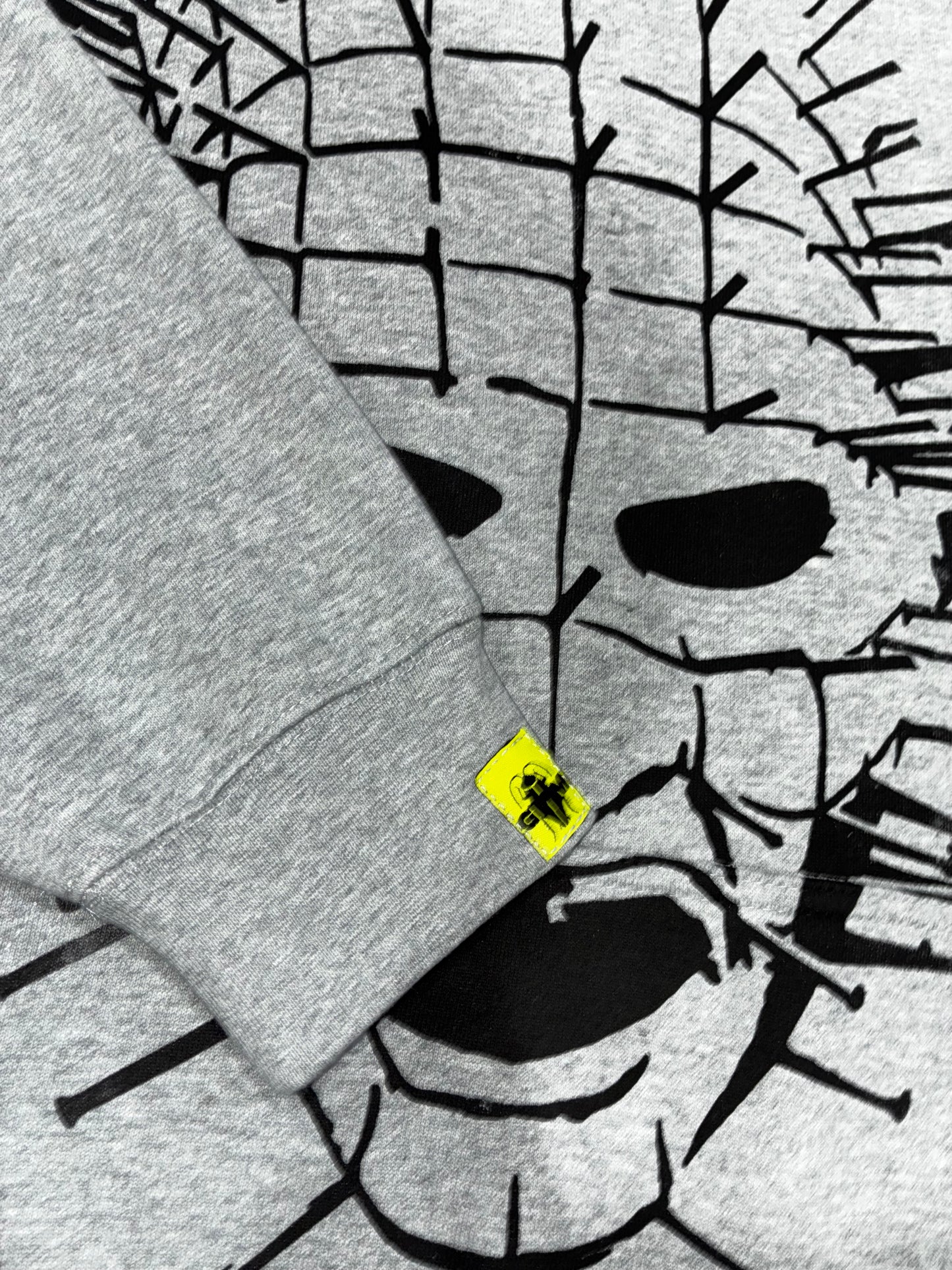 Grey Pin Head Hoodie