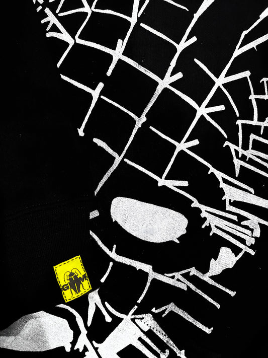 Black Pin Head Hoodie